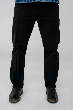 Pantalon skinny noir simple