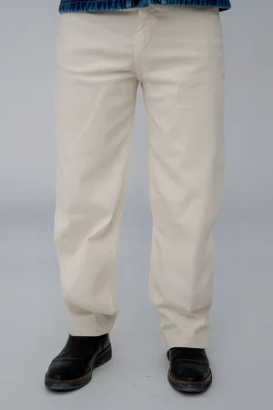 Pantalon baggy beige clair
